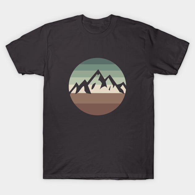 Multi-Color Mountain T-Shirt by OutdoorNation